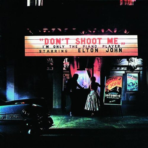 Elton John - 1972 Don't Shoot Me, I'm only the Piano Player - LP  - 25 kr.